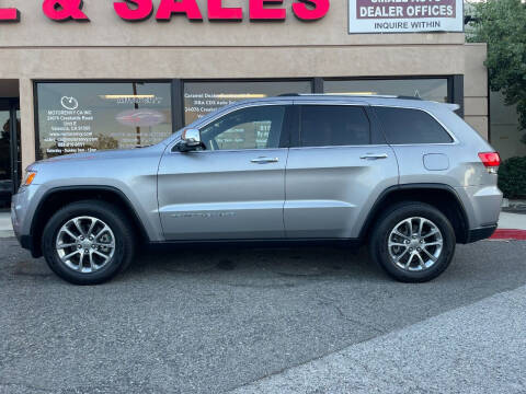 2014 Jeep Grand Cherokee for sale at LA MOTEURS LLC - Senna in Valencia CA