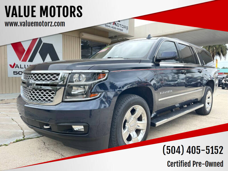 2017 Chevrolet Suburban for sale at VALUE MOTORS in Kenner LA