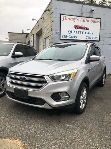 2017 Ford Escape for sale at Jimmys Auto Sales in North Providence RI
