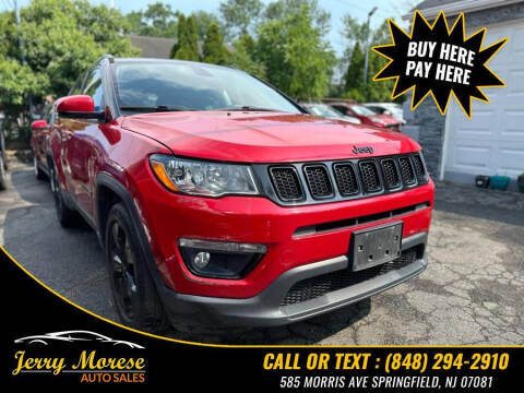 2018 Jeep Compass for sale at Jerry Morese Auto Sales LLC in Springfield NJ