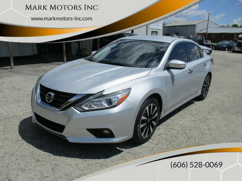 2018 Nissan Altima for sale at Mark Motors Inc in Gray KY