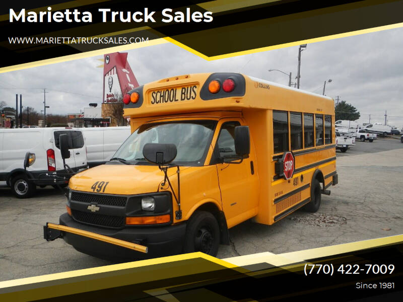2010 Chevrolet Express Cutaway for sale at Marietta Truck Sales in Marietta GA