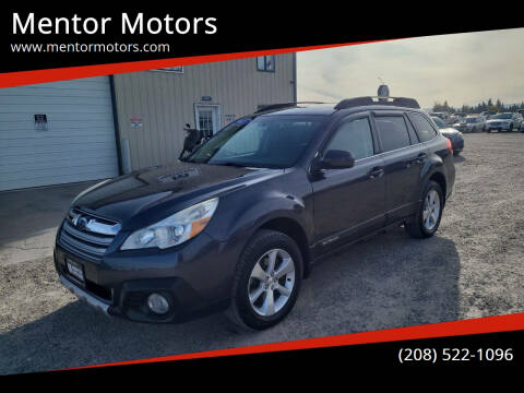 2013 Subaru Outback for sale at Mentor Motors in Idaho Falls ID