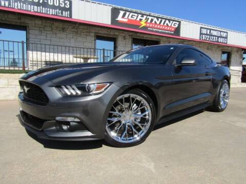 2015 Ford Mustang for sale at Lightning Motorsports in Grand Prairie TX