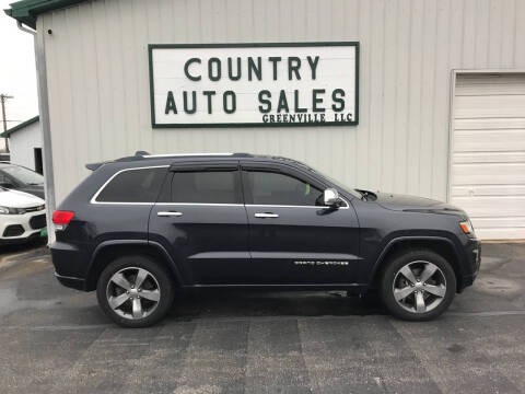 2014 Jeep Grand Cherokee for sale at COUNTRY AUTO SALES LLC in Greenville OH