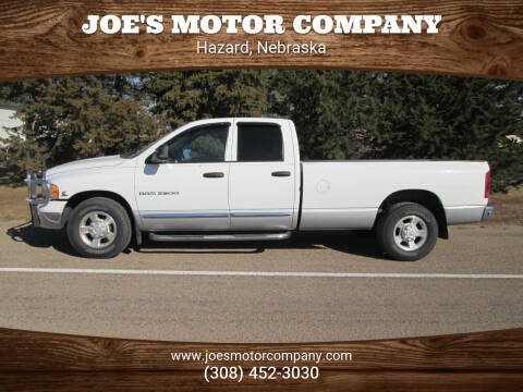 2004 Dodge Ram 2500 for sale at Joe's Motor Company in Hazard NE