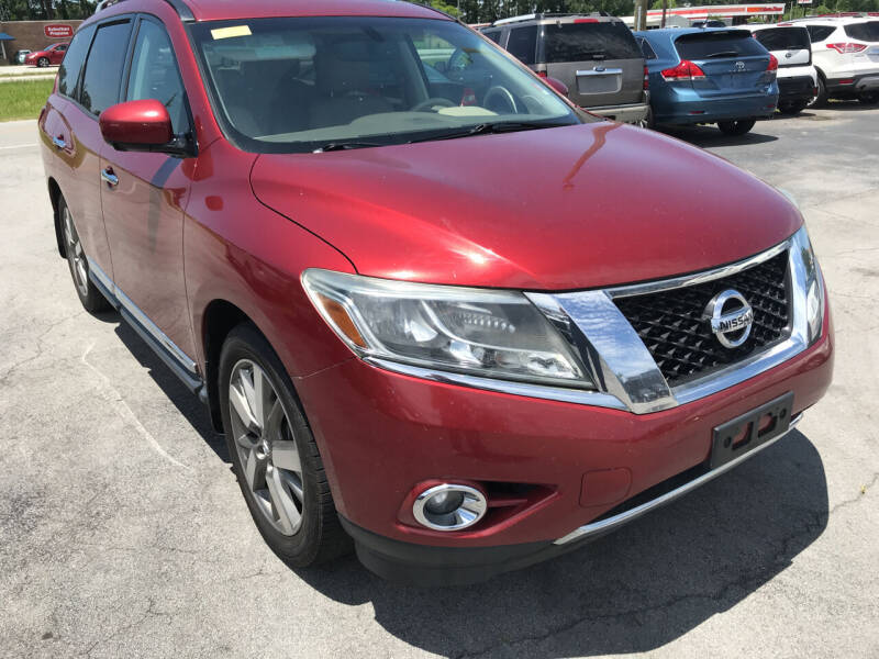 2014 Nissan Pathfinder for sale at Town Auto Sales LLC in New Bern NC