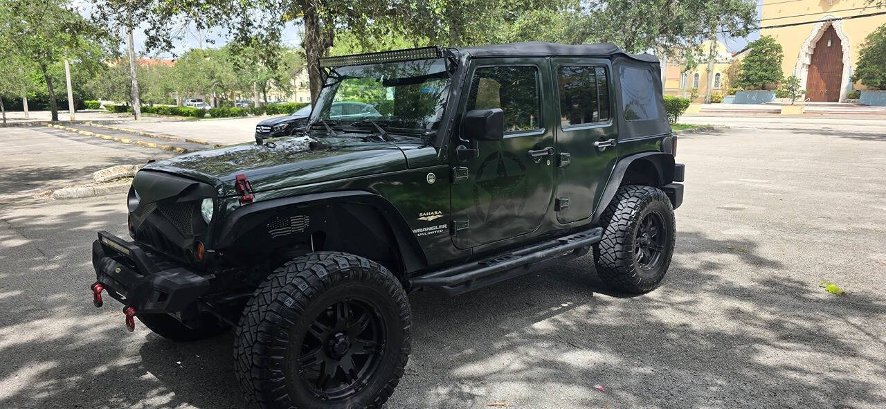 2010 Jeep Wrangler Unlimited for sale at All About Wheels Inc in Miami, FL