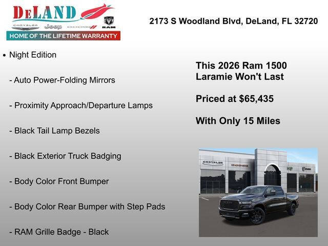 2026 RAM 1500 Laramie