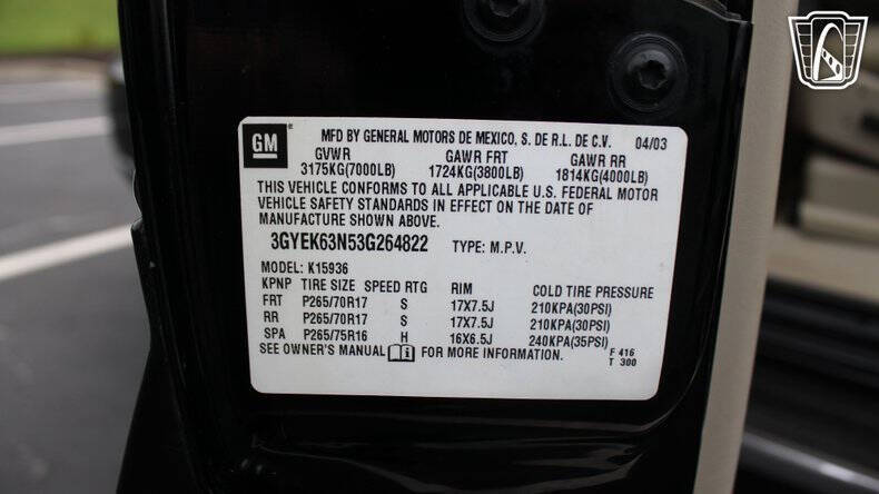 2003 Cadillac Escalade EXT