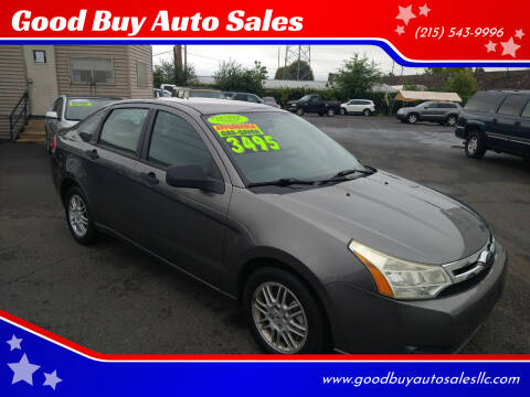 2010 Ford Focus for sale at Good Buy Auto Sales in Philadelphia PA