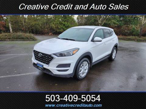 2019 Hyundai Tucson for sale at Creative Credit & Auto Sales in Salem OR