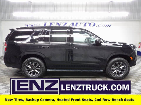 2021 Chevrolet Tahoe for sale at LENZ TRUCK CENTER in Fond Du Lac WI