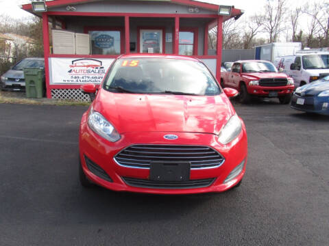 2015 Ford Fiesta for sale at 4Auto Sales, Inc. in Fredericksburg VA