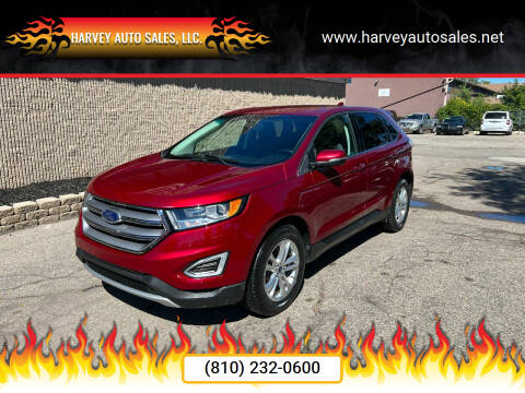 2015 Ford Edge for sale at Harvey Auto Sales, LLC. in Flint MI
