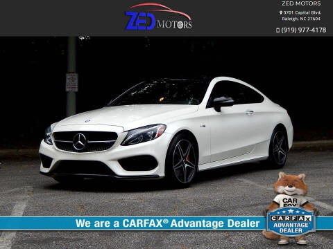2017 Mercedes-Benz C-Class for sale at Zed Motors in Raleigh NC