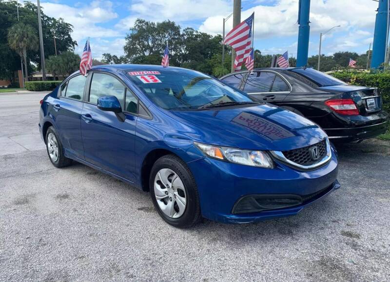 2013 Honda Civic for sale at AUTO PROVIDER in Fort Lauderdale FL