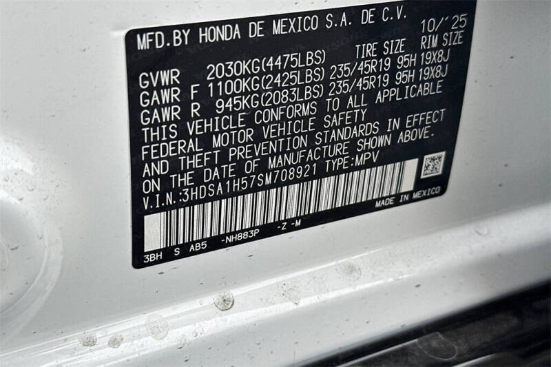 2025 Acura ADX w/A-SPEC