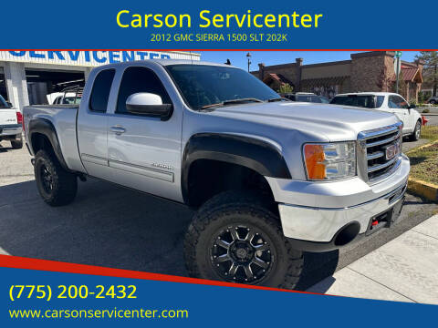 2012 GMC Sierra 1500 for sale at Carson Servicenter in Carson City NV