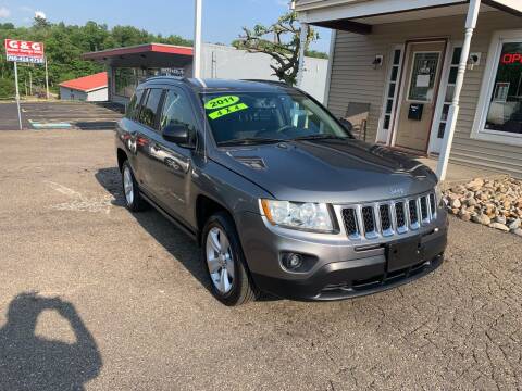 2011 Jeep Compass for sale at G & G Auto Sales in Steubenville OH