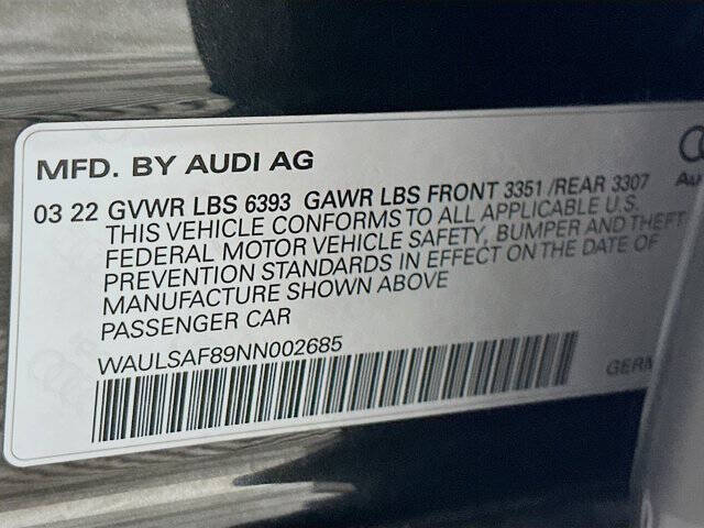 2022 Audi S8 4.0T quattro