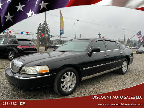 2011 Lincoln Town Car for sale at DISCOUNT AUTO SALES LLC in Spanaway WA