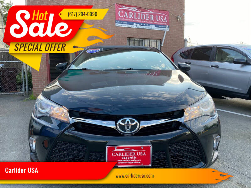 2017 Toyota Camry for sale at Carlider USA in Everett MA