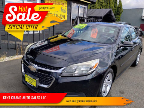 2015 Chevrolet Malibu for sale at KENT GRAND AUTO SALES LLC in Kent WA