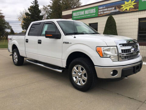 2013 Ford F-150 for sale at MILESTONE MOTORS in Chesterfield MI