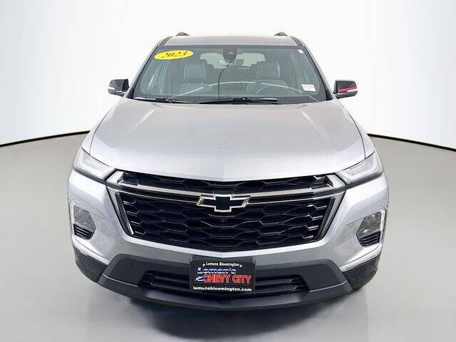 Used 2023 Chevrolet Traverse Premier with VIN 1GNEVKKW0PJ255246 for sale in Bloomington, IL