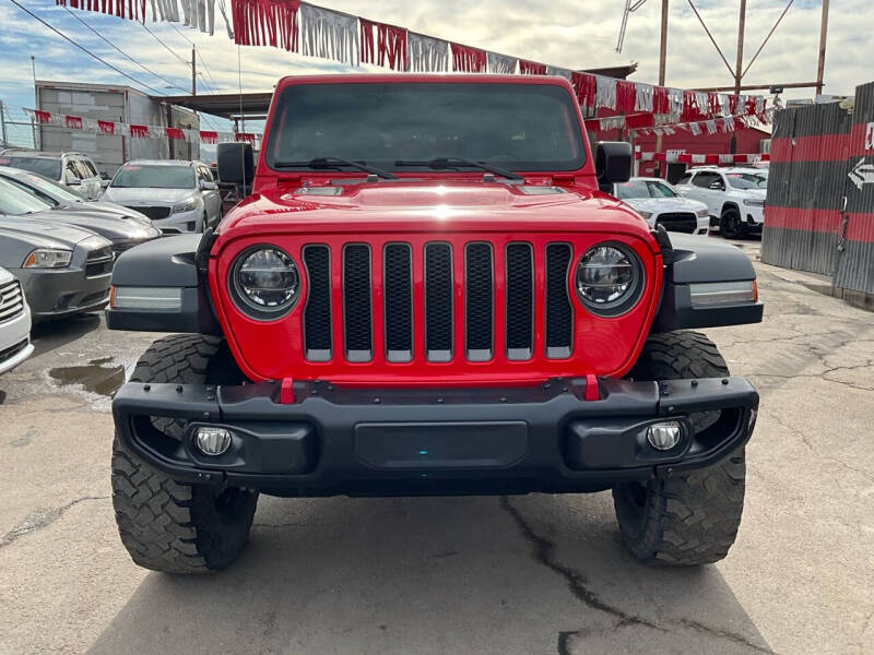 2018 Jeep Wrangler Unlimited for sale at M&M Diamond Cars LLC in Phoenix AZ