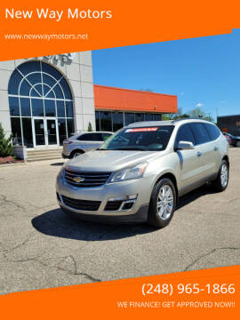 2014 Chevrolet Traverse for sale at New Way Motors in Ferndale MI