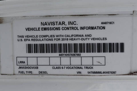 2019 International DuraStar 4300