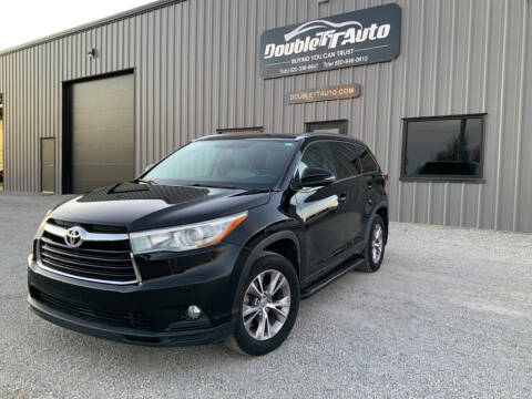 2015 Toyota Highlander for sale at Double TT Auto in Montezuma KS