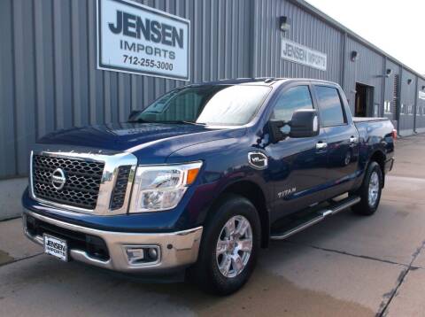 2017 Nissan Titan for sale at Jensen's Dealerships in Sioux City IA