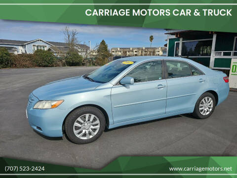2007 Toyota Camry for sale at Carriage Motors Car & Truck in Santa Rosa CA