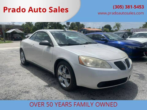 2009 Pontiac G6 for sale at Prado Auto Sales in Miami FL