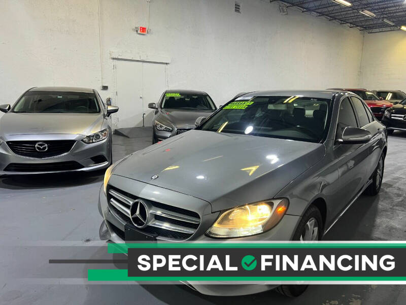 2015 Mercedes-Benz C-Class for sale at Lamberti Auto Collection in Plantation FL