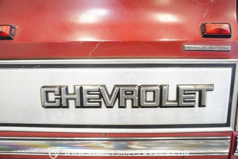 1987 Chevrolet R/V 10 Series