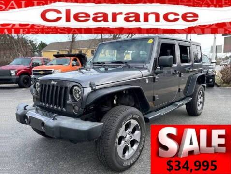 2016 Jeep Wrangler Unlimited for sale at RT28 Motors in North Reading MA