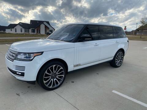 2016 Land Rover Range Rover for sale at Preferred Auto Sales in Tyler TX