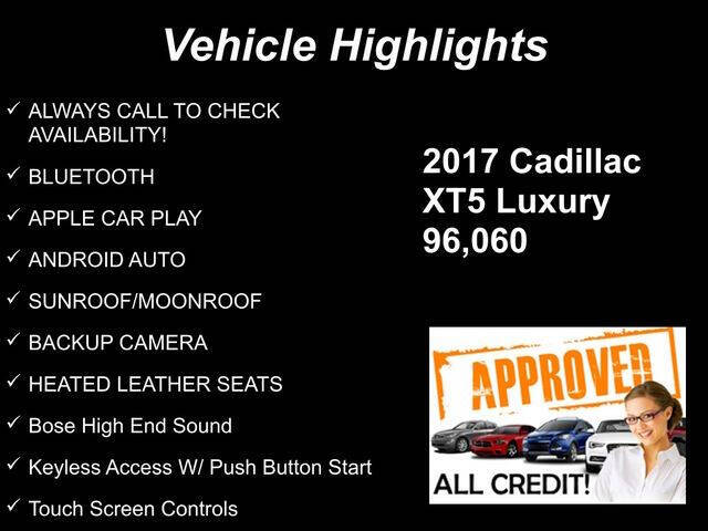 2017 Cadillac XT5 Luxury