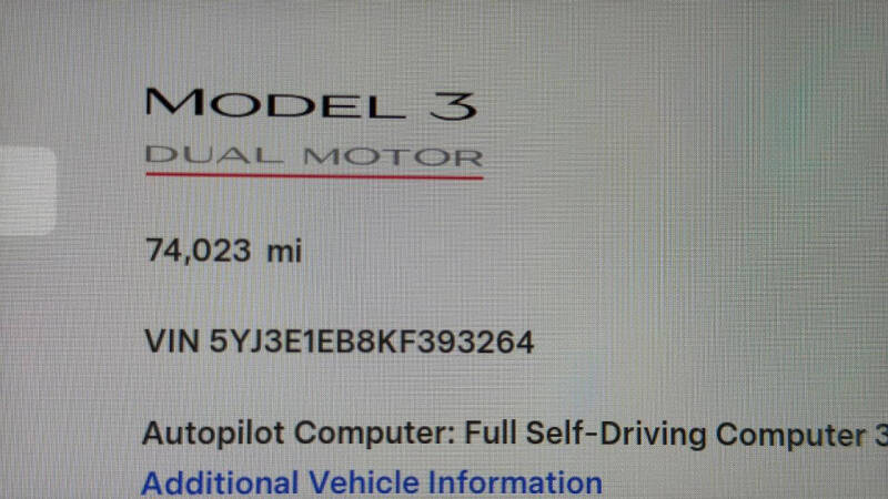 2019 Tesla Model 3 Long Range