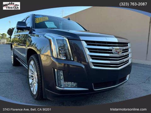 2016 Cadillac Escalade ESV for sale at Tristar Motors in Bell CA