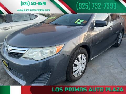 2012 Toyota Camry for sale at Los Primos Auto Plaza in Antioch CA