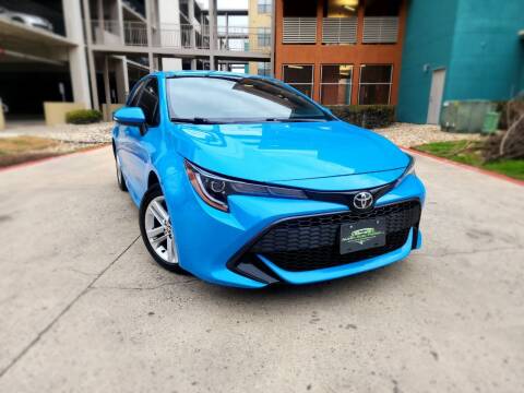2019 Toyota Corolla Hatchback for sale at Austin Auto Planet LLC in Austin TX