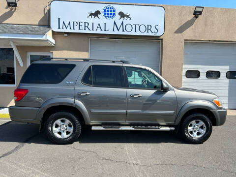 2005 Toyota Sequoia for sale at Imperial Motors in Plainville CT