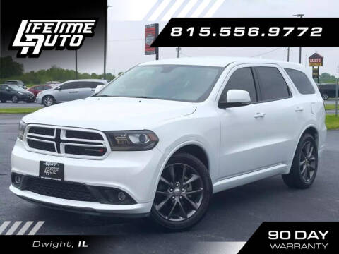 2018 Dodge Durango for sale at Lifetime Auto in Dwight IL