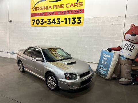 2005 Subaru Impreza for sale at Virginia Fine Cars in Chantilly VA