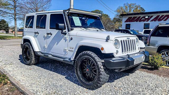 2017 Jeep Wrangler Unlimited for sale at Beach Auto Brokers in Norfolk VA